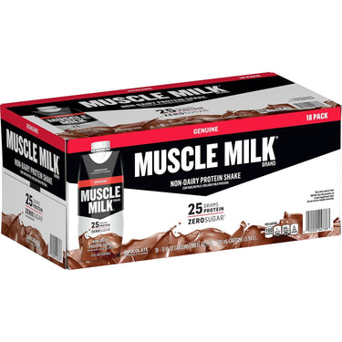 Muscle Milk Genuine Protein Shake, Chocolate (11 fl. oz., 18 pk.)